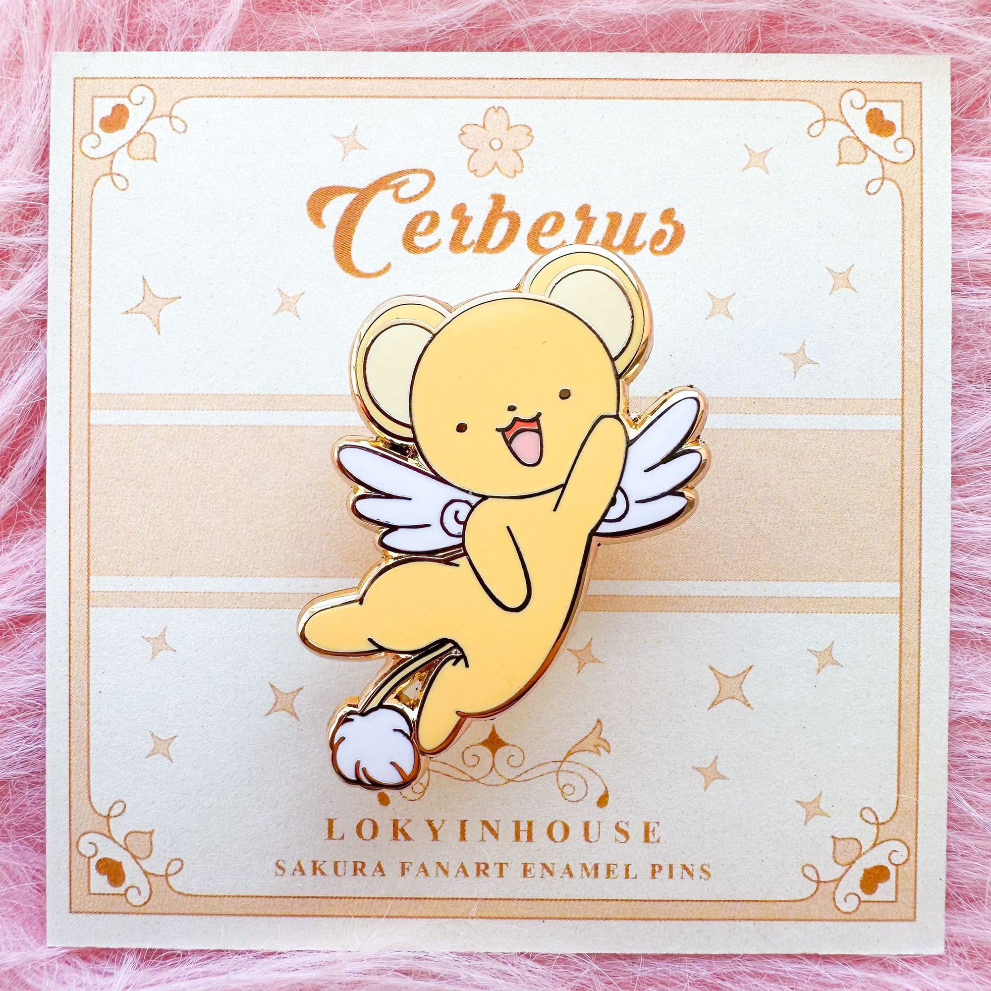 kero4355様★ Cerberus & Spinel Sun Pin | LokYinHouse Pins